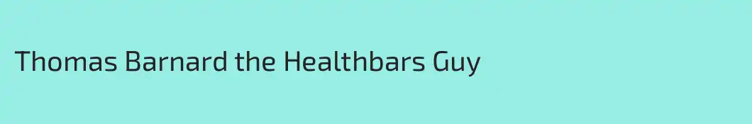 Thomas Barnard the Healthbars Guy
